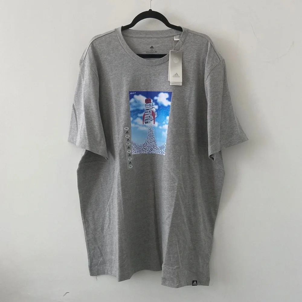 Men’s Adidas Boost Rocket Graphic T-Shirt Size 2XL